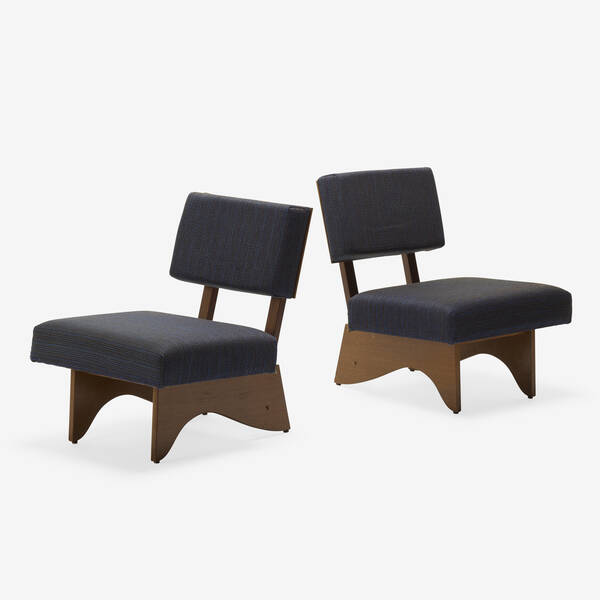 Andr Sornay lounge chairs pair  3a01c3