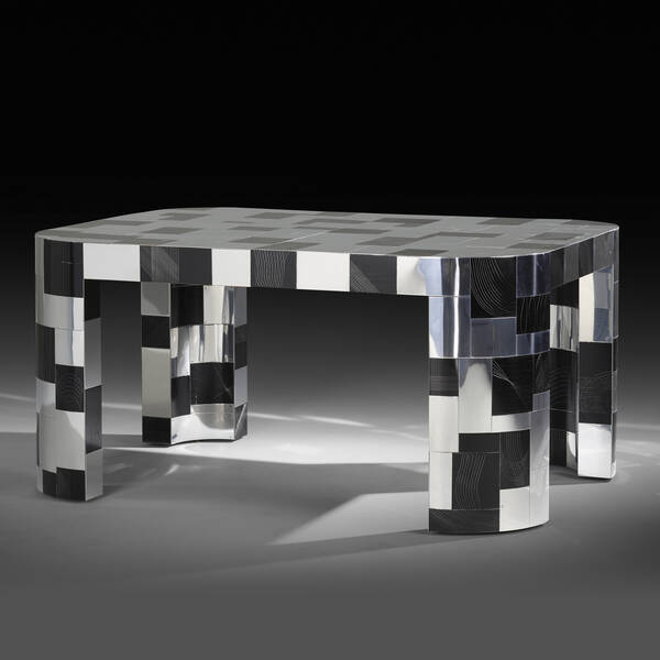 Paul Evans. Custom dining table. c.