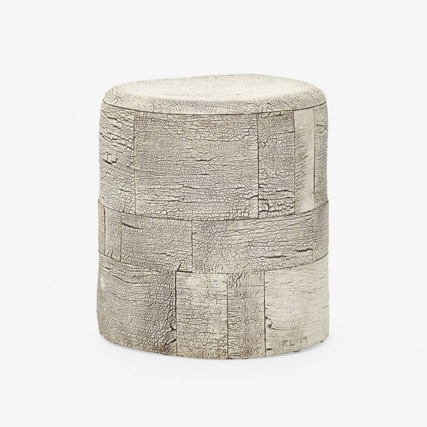 Peter Lane. Birchbark drum table. 2014,