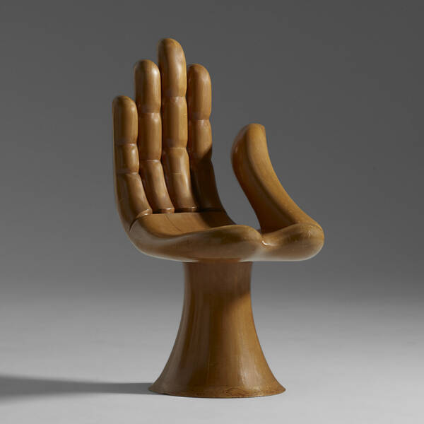 Pedro Friedeberg. Hand chair. c.