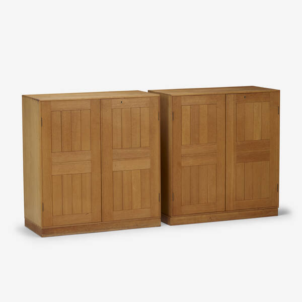 Mogens Koch. cabinets, pair. c.