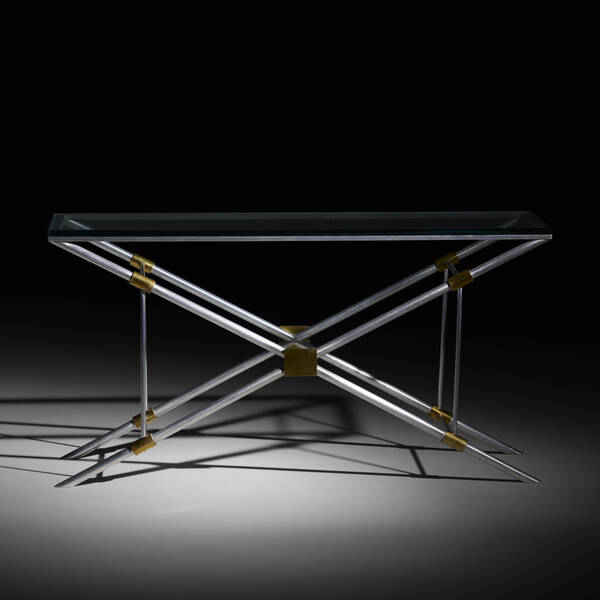 John Vesey. console table. c. 1958,