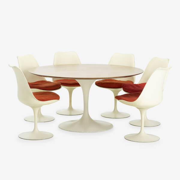 Eero Saarinen. dining set. 1956-57,