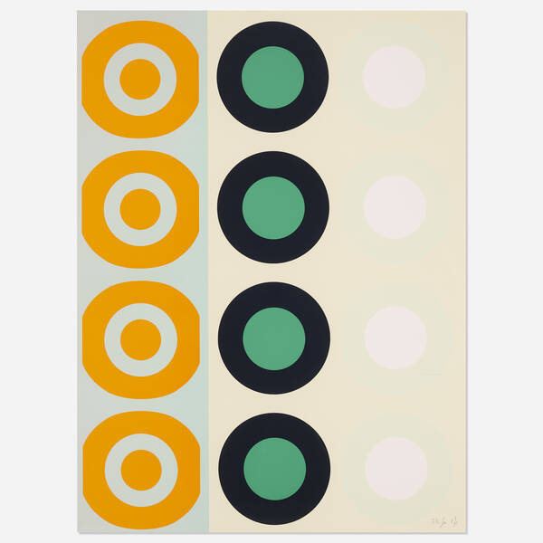 Peter Gee Untitled c 1965 screenprint 3a0303