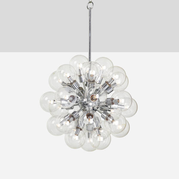 Lightolier chandelier c 1965  3a0308