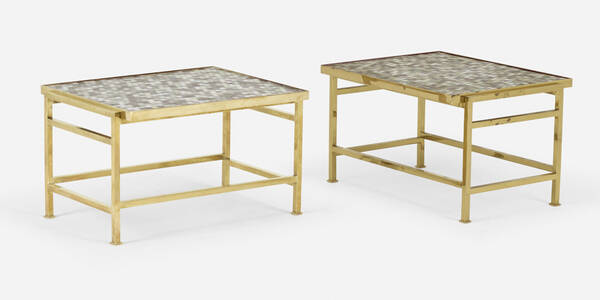 Edward Wormley side tables pair  3a0304