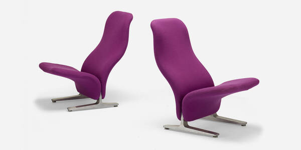 Pierre Paulin Concorde chairs  3a031f