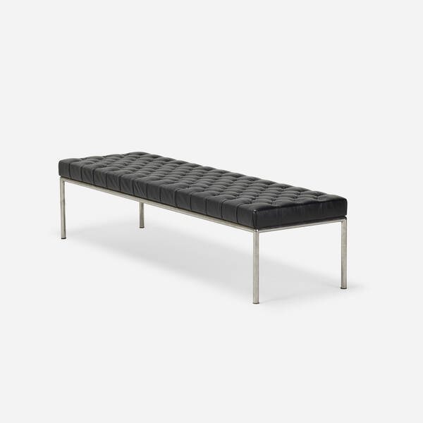 John Vesey, attribution. tufted bench.