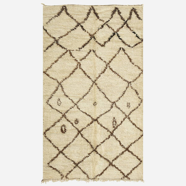 Moroccan pile carpet 20th century  3a03e7