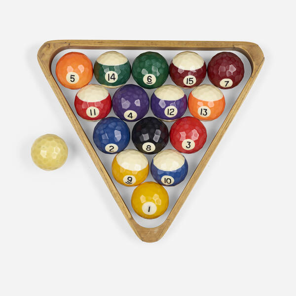 Richard Marquis Battuto Pool Balls  3a03f5