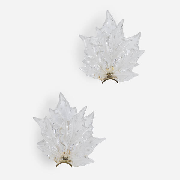Lalique Champs lys es sconces  3a0458