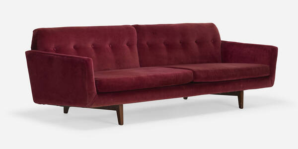 Edward Wormley. sofa, model 495.