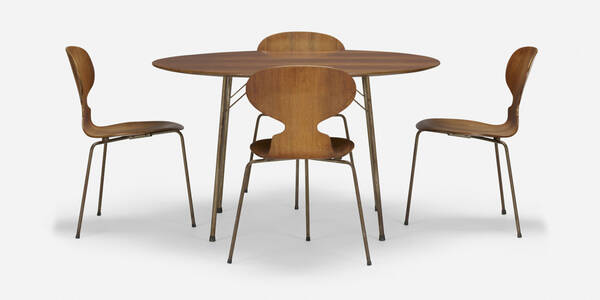 Arne Jacobsen. dining set. 1952,