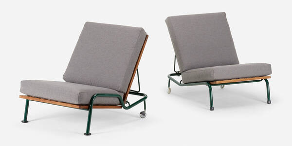 HANS J WEGNER Rare lounge chairs 3a04d6