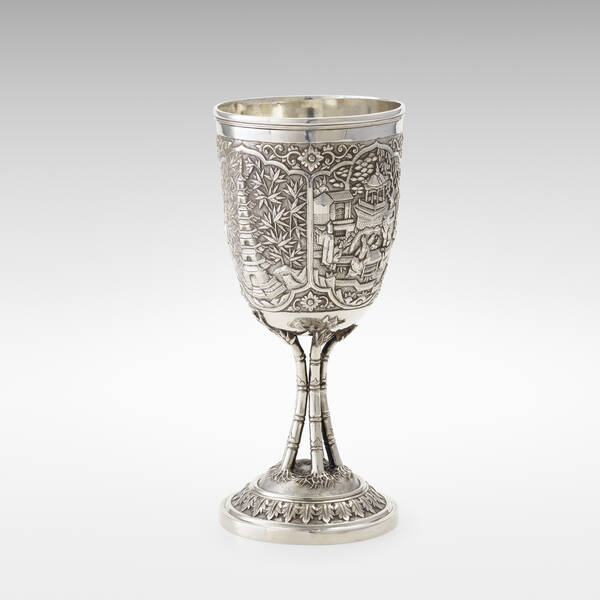 Wang Hing. Chinese export goblet.