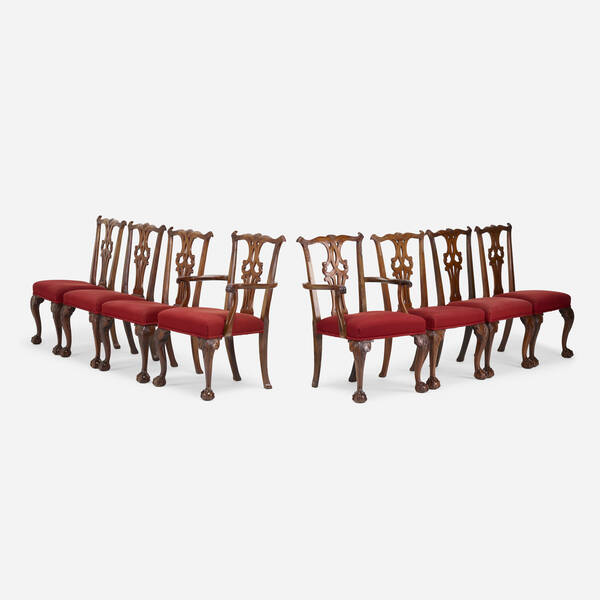 George II Style. dining chairs,