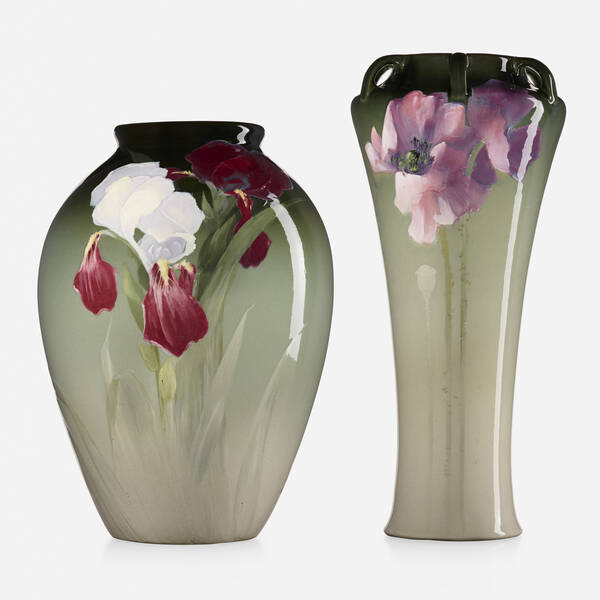 Weller Pottery Eocean vases set 3a058e