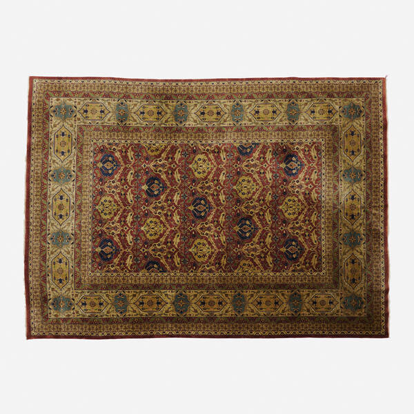 Persian Tabriz low pile carpet  3a05c4
