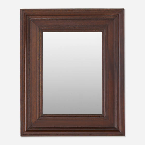 19th Century. mirror. mahogany, mercury