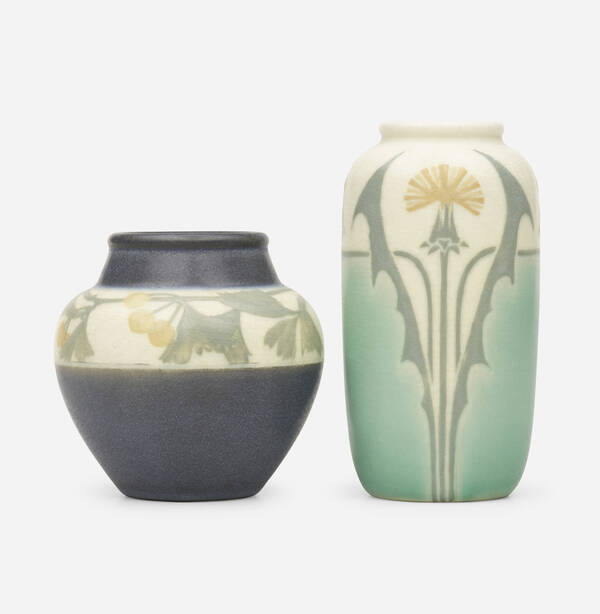 Rookwood Pottery Vellum vases  3a06cc