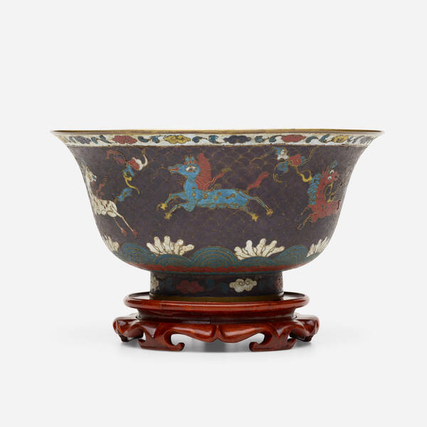 Ming Style Heavenly Horses bowl  3a071c