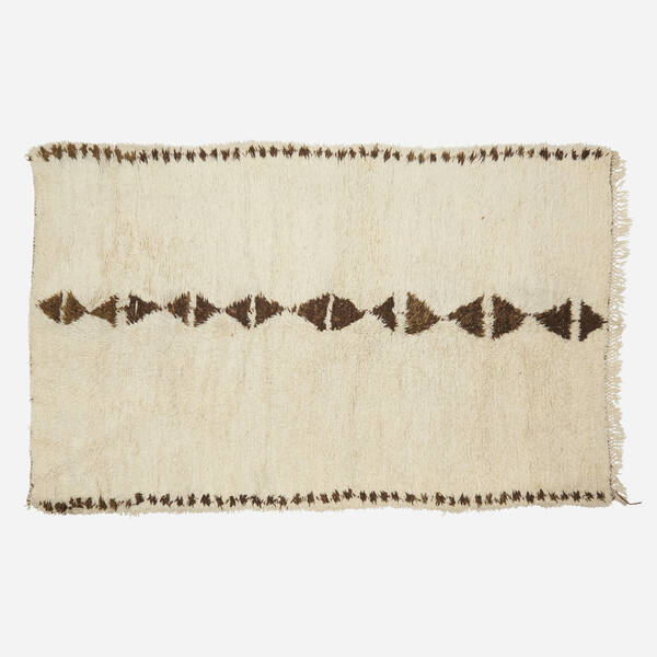 Moroccan pile carpet c 1975  3a0743