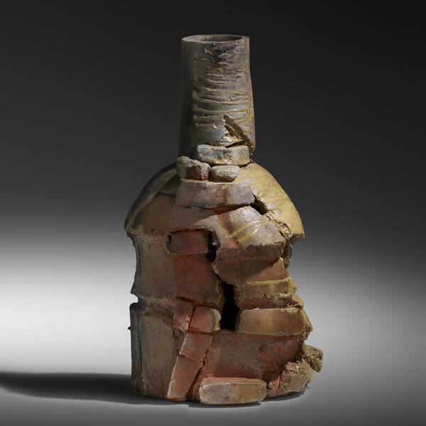 Peter Voulkos. Shogun. 1996, anagama-fired