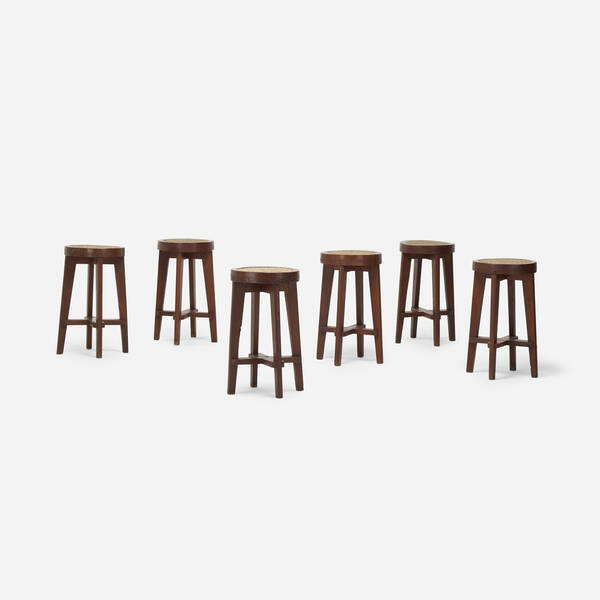 Pierre Jeanneret stools from Punjab 3a07a7