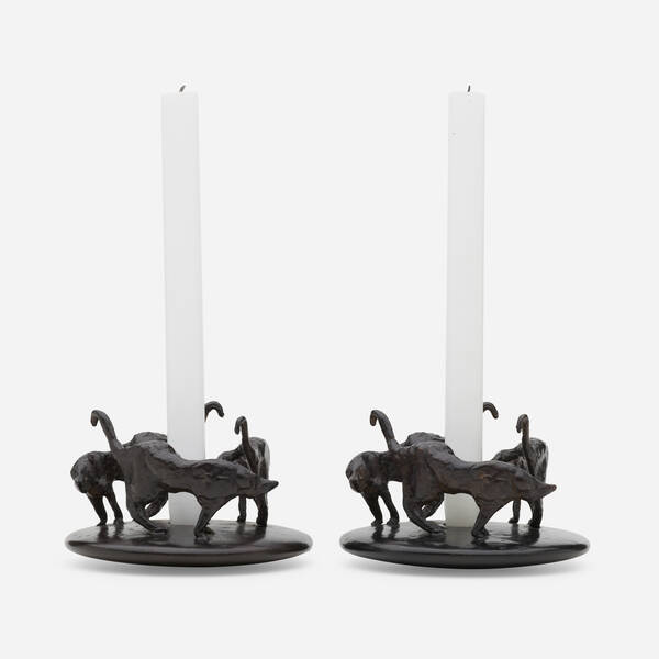 Hubert Le Gall Ronde de Nuit candlesticks  3a07c3