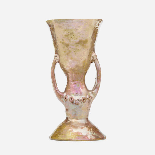 Beatrice Wood. Tall chalice. lustre