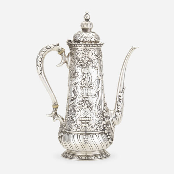 Tiffany & Co.. coffee pot. 1883-91,