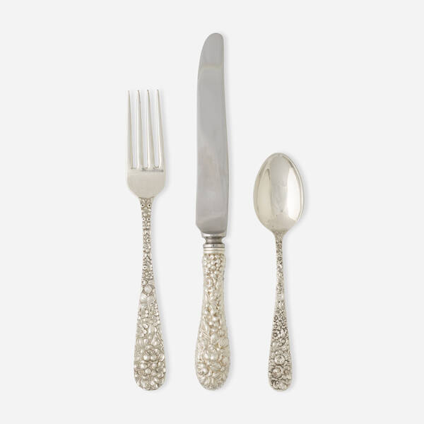 Stieff. assembled Rose flatware