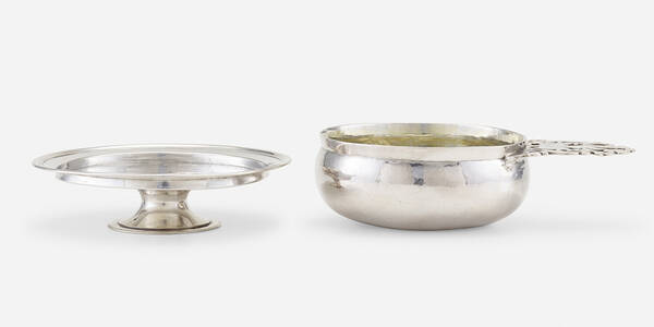 George I. tazza and porringer.