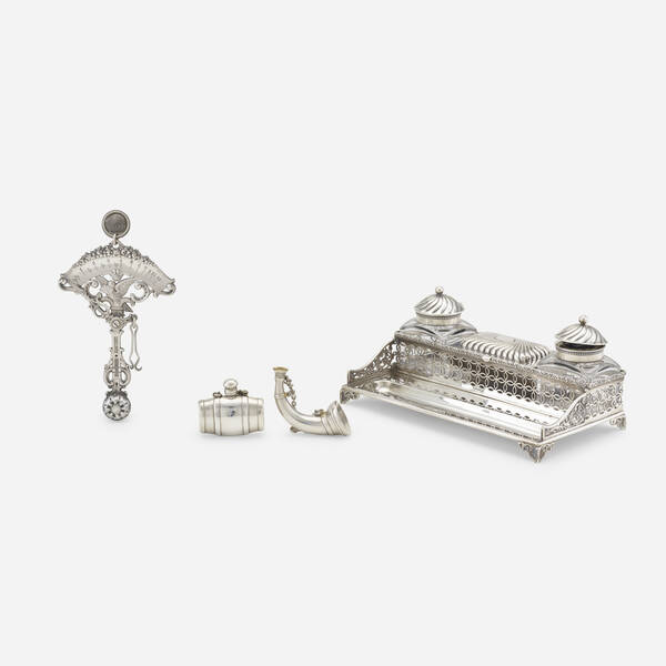 Gorham Manufacturing Company. inkstand