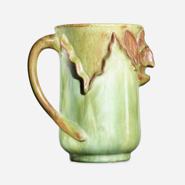 William J. Walley. mug with grotesque.