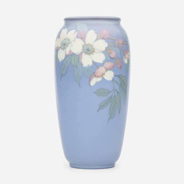 Lenore Asbury. Vellum vase with