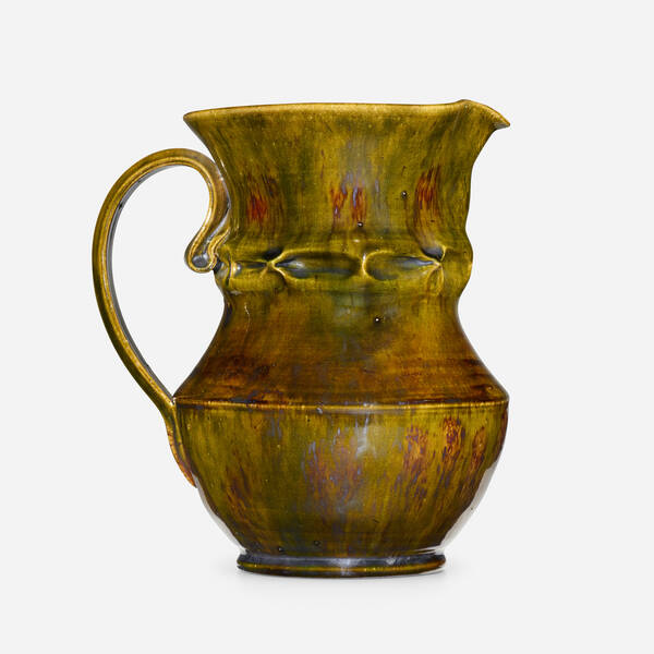 George E Ohr Large pitcher 1900  3a094e