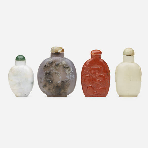 Chinese. jade snuff bottles, collection