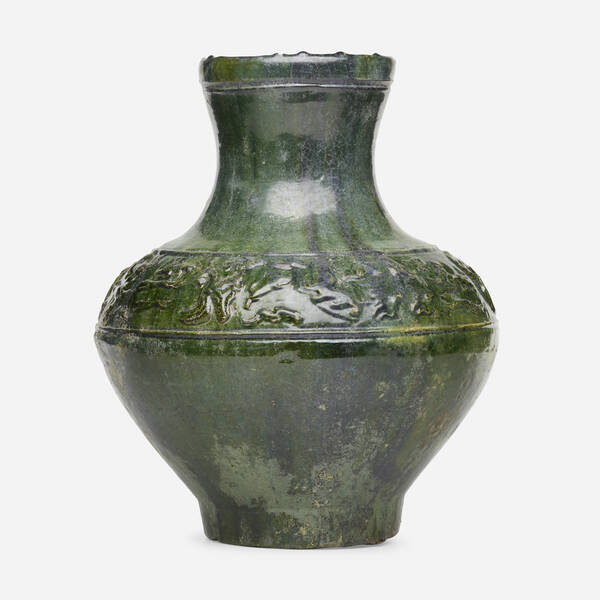 Chinese Hu vase Han Dynasty  3a09cc