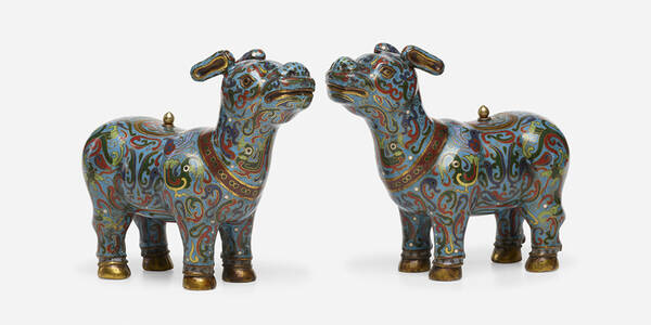 Chinese cloisonn enamel mythical 3a0a43