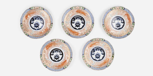 Japanese. Imari dishes, collection of