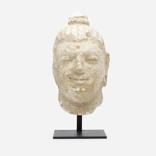 Gandharan. Buddha head. 3rd-4th century,