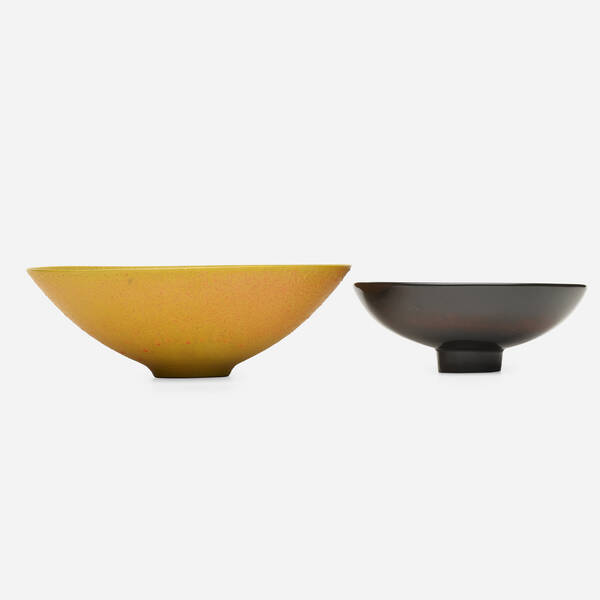 James Lovera. bowls, set of two.