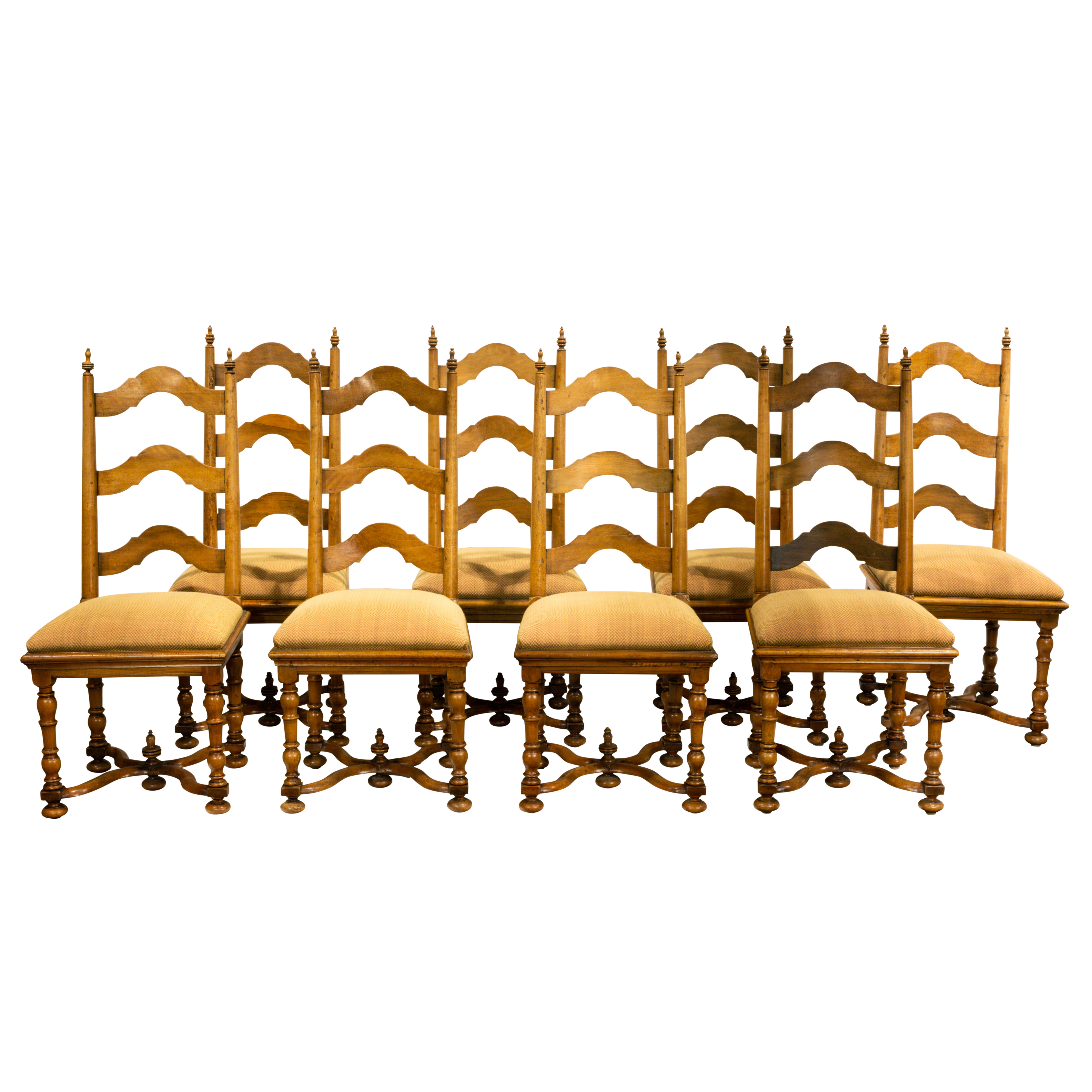 (LOT OF 8) FRENCH PROVINCIAL STYLE