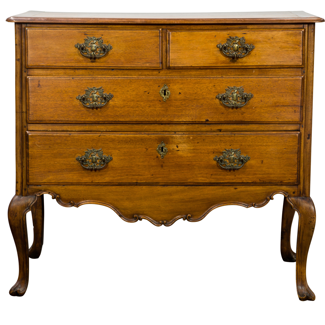 A CONTINENTAL FOUR DRAWER CHEST 3a3462