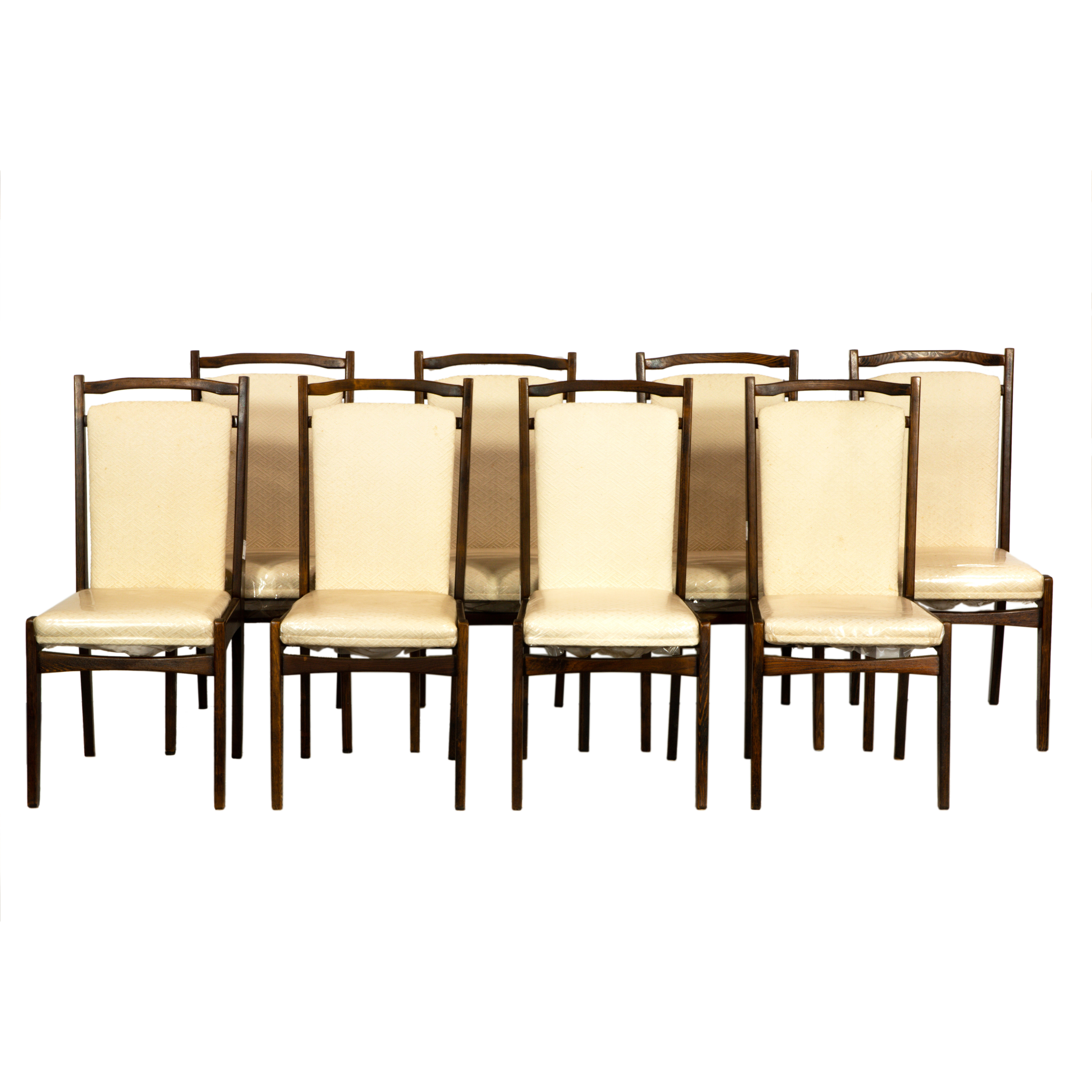  LOT OF 8 MODERNIST DINING CHAIRS 3a3500