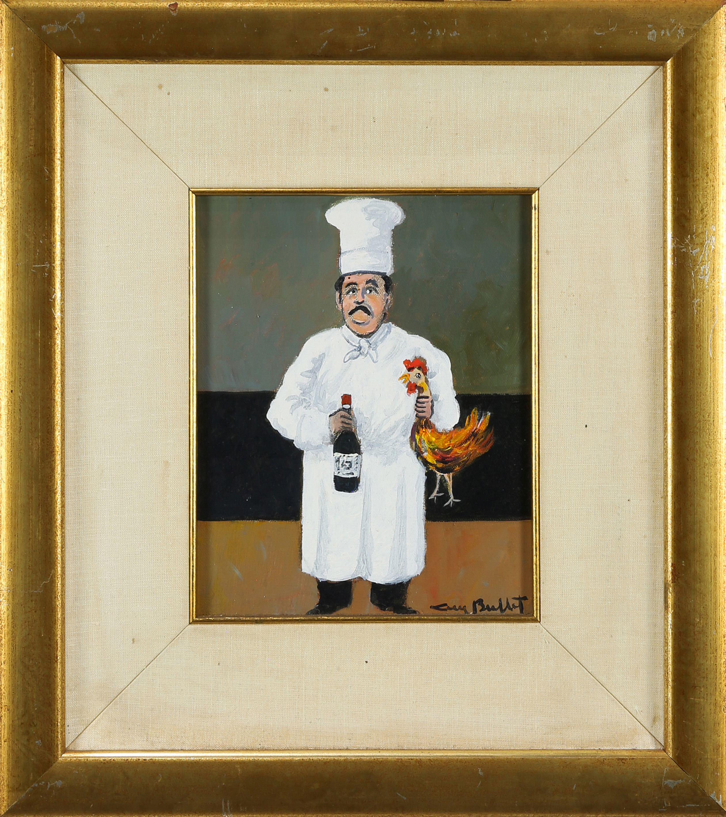 PAINTING, GUY BUFFET Guy Buffet (French/American,