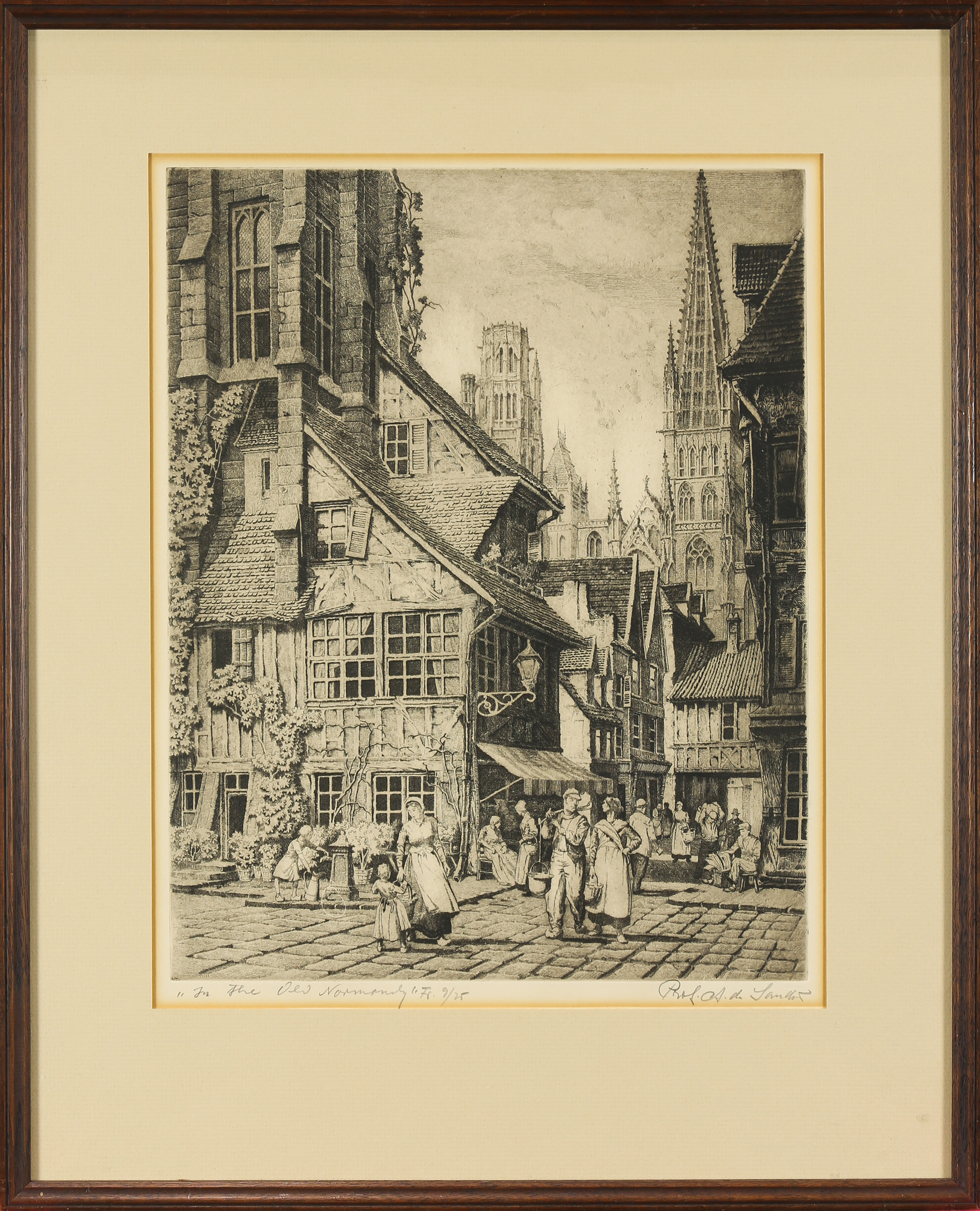 PRINT, "IN THE OLD NORMANDY" Continental