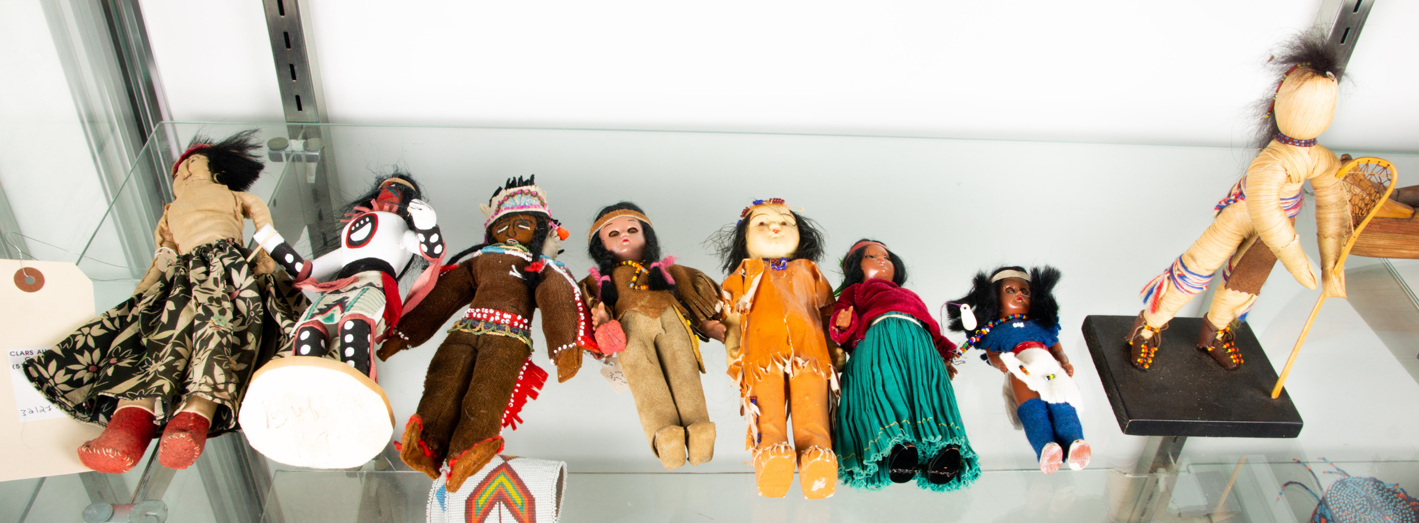 (LOT OF 8) NATIVE AMERICAN DOLL