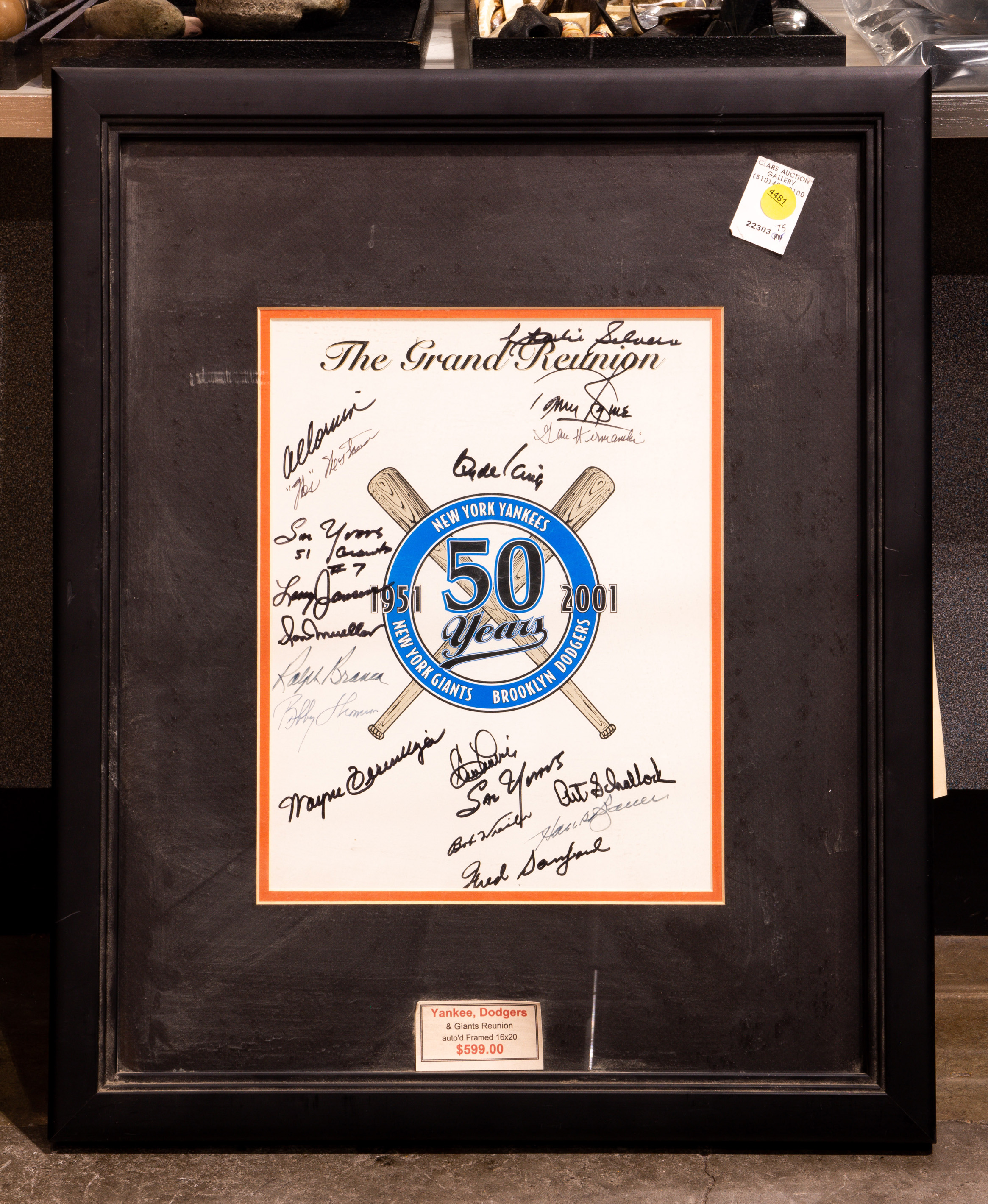 FRAMED 1951 2001 NEW YORK YANKEES 3a36e6